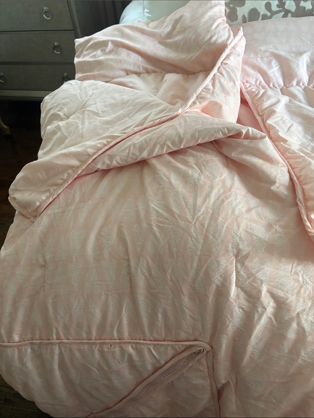 Girls peachy color Sleeping bags..set of three